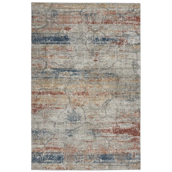 Nourison Rustic Textures RUS11 Area Rug, Multicolor, 3'11" x 5'11"