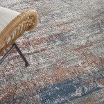 Nourison Rustic Textures RUS11 Area Rug, Multicolor, 7'10" x 10'6"