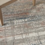 Nourison Rustic Textures RUS12 Area Rug, Grey/Multicolor, 5'3" x 7'3"