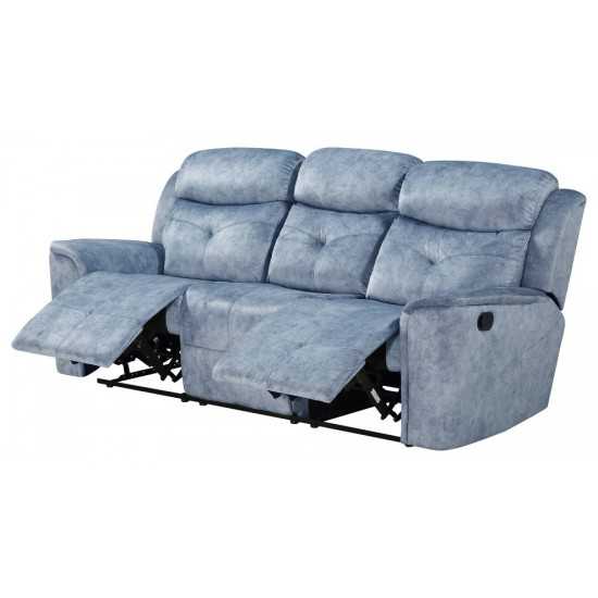 ACME Mariana Sofa (Motion), Silver Blue Fabric