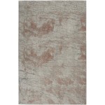 Nourison Rustic Textures RUS15 Area Rug, Light Grey/Rust, 3'11" x 5'11"