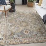 Nourison Sahar SHR01 Area Rug, Blue, 7'10" x 10'4"