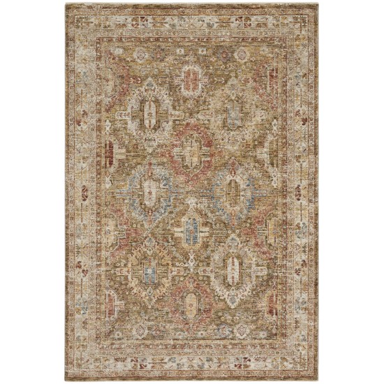 Nourison Sahar SHR01 Area Rug, Green, 3'11" x 5'11"