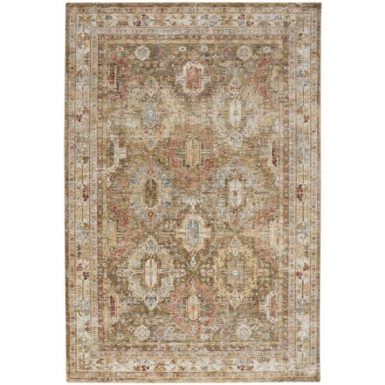 Nourison Sahar SHR01 Area Rug, Green, 7'10" x 10'4"