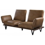 ACME Narech Sofa, Nutmeg Top Grain Leather