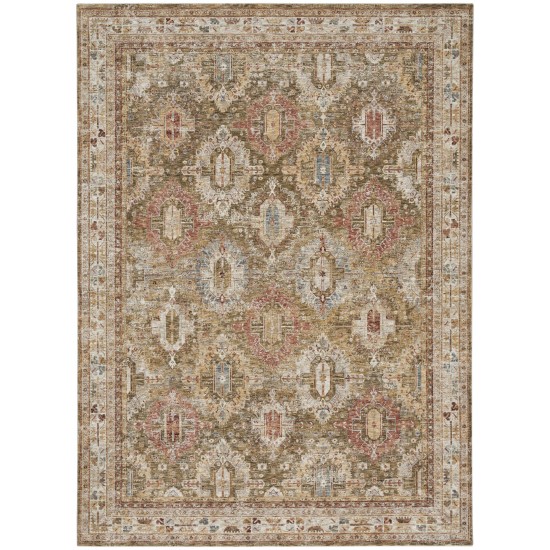 Nourison Sahar SHR01 Area Rug, Green, 9'3" x 12'7"