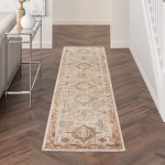 Nourison Sahar SHR01 Runner Rug, Ivory/Multicolor, 2'3" x 10'2"