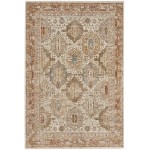 Nourison Sahar SHR01 Area Rug, Ivory/Multicolor, 5'3" x 7'8"