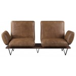 ACME Narech Sofa, Nutmeg Top Grain Leather