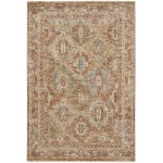 Nourison Sahar SHR01 Area Rug, Rust, 5'3" x 7'8"