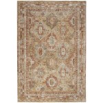 Nourison Sahar SHR01 Area Rug, Rust, 7'10" x 10'4"