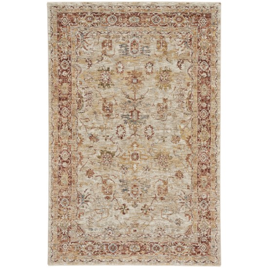 Nourison Sahar SHR02 Area Rug, Ivory, 3'11" x 5'11"