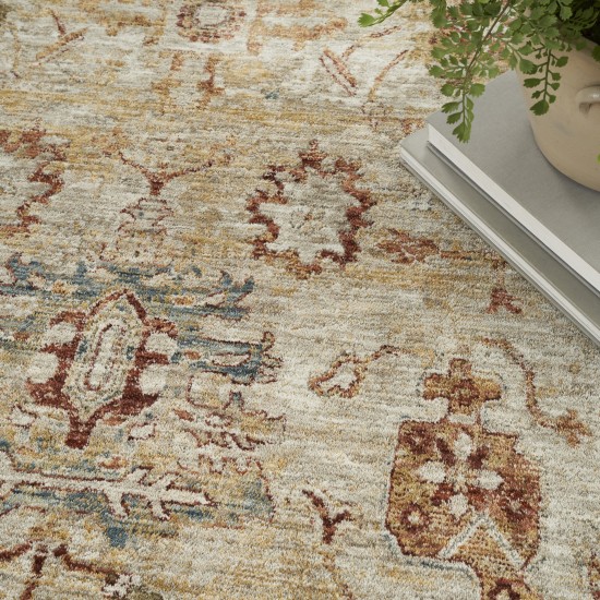 Nourison Sahar SHR02 Area Rug, Ivory, 7'10" x 10'4"