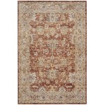 Nourison Sahar SHR02 Area Rug, Rust, 3'11" x 5'11"