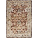 Nourison Sahar SHR02 Area Rug, Rust, 7'10" x 10'4"