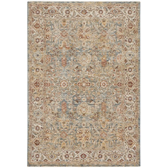 Nourison Sahar SHR03 Area Rug, Blue, 3'11" x 5'11"