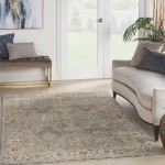 Nourison Sahar SHR03 Area Rug, Blue, 3'11" x 5'11"