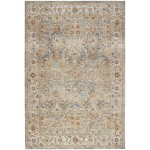 Nourison Sahar SHR03 Area Rug, Blue, 7'10" x 10'4"