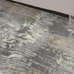 Nourison Solace SLA01 Area Rug, Grey/Beige, 5'3" x 7'3"