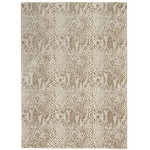 Nourison Solace SLA06 Area Rug, Ivory/Beige, 5'3" x 7'3"
