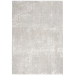 Nourison Silky Textures SLY01 Area Rug, Ivory/Grey, 3'11" x 5'11"