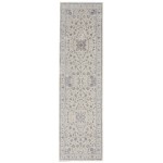 Nourison Silky Textures SLY08 Runner Rug, Ivory/Grey, 2'2" x 7'6"