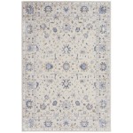 Nourison Silky Textures SLY09 Area Rug, Ivory, 3'11" x 5'11"