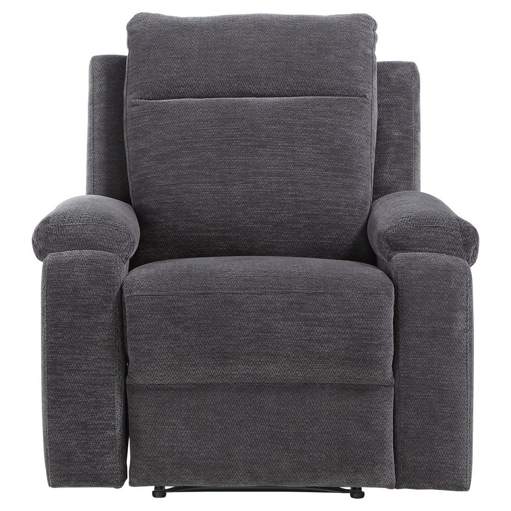 ACME Elijah Recliner, Slate Blue Chenille