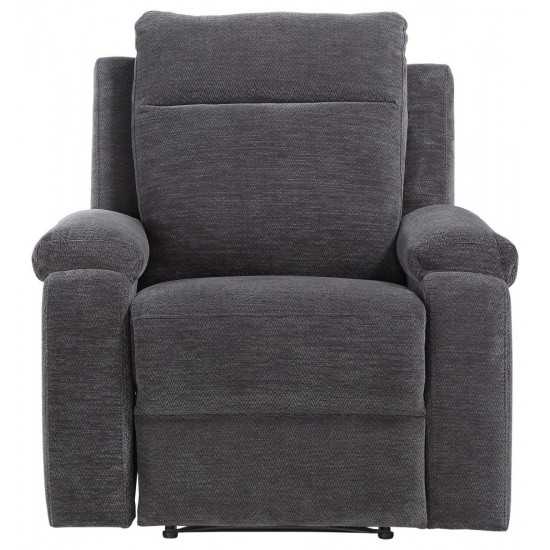 ACME Elijah Recliner, Slate Blue Chenille