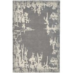 Nourison Symmetry SMM02 Area Rug, Grey/Beige, 3'9" x 5'9"