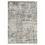 Nourison Symmetry SMM03 Area Rug, Ivory/Taupe, 3'9" x 5'9"