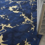 Nourison Symmetry SMM09 Area Rug, Navy, 8'6" x 11'6"