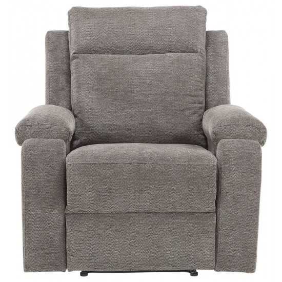 ACME Elijah Recliner, Charcoal Chenille