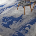 Nourison Symmetry SMM10 Area Rug, Grey/Blue, 7'9" x 9'9"