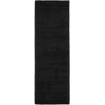 Michael Amini Ma30 Star SMR01 Runner Rug, Black, 2'3" x 8'