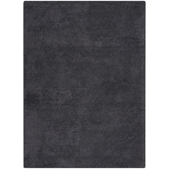 Michael Amini Ma30 Star SMR01 Area Rug, Black, 4' x 6'