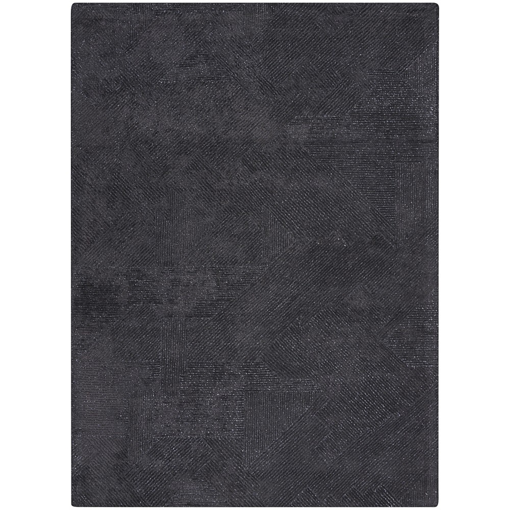 Michael Amini Ma30 Star SMR01 Area Rug, Black, 4' x 6'