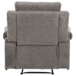 ACME Elijah Recliner, Charcoal Chenille