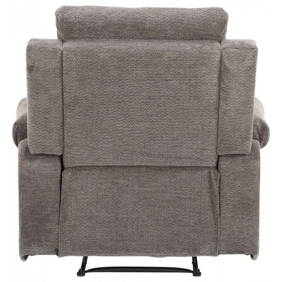 ACME Elijah Recliner, Charcoal Chenille