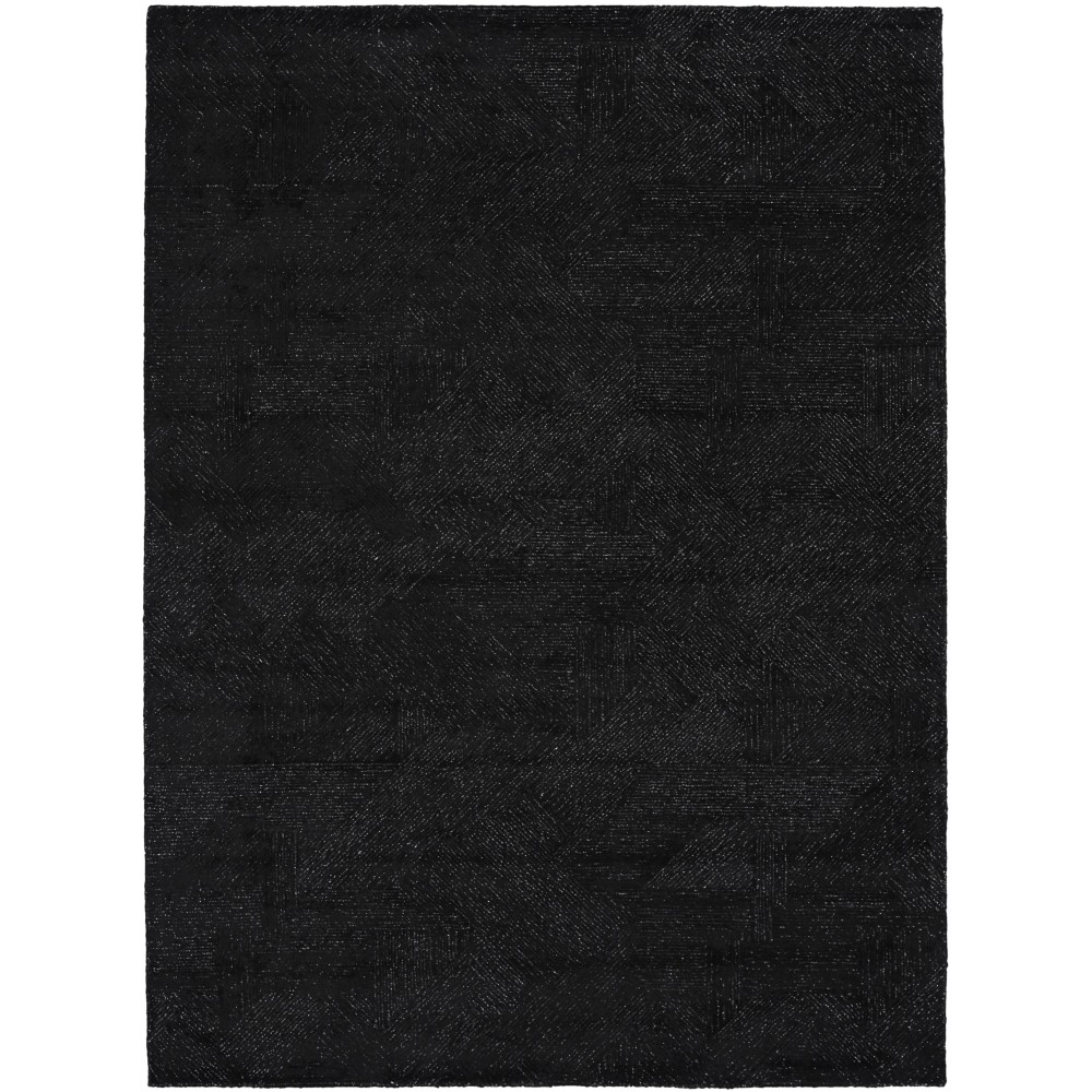 Michael Amini Ma30 Star SMR01 Area Rug, Black, 8'6" x 11'6"