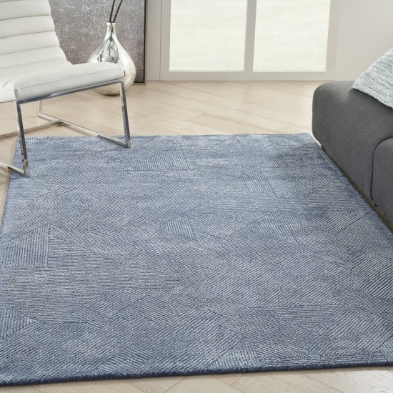 Michael Amini Ma30 Star SMR01 Area Rug, Blue, 4' x 6'