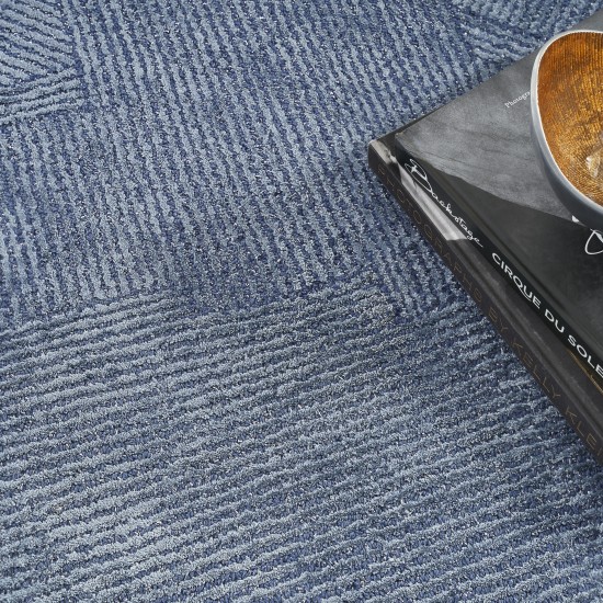Michael Amini Ma30 Star SMR01 Area Rug, Blue, 4' x 6'