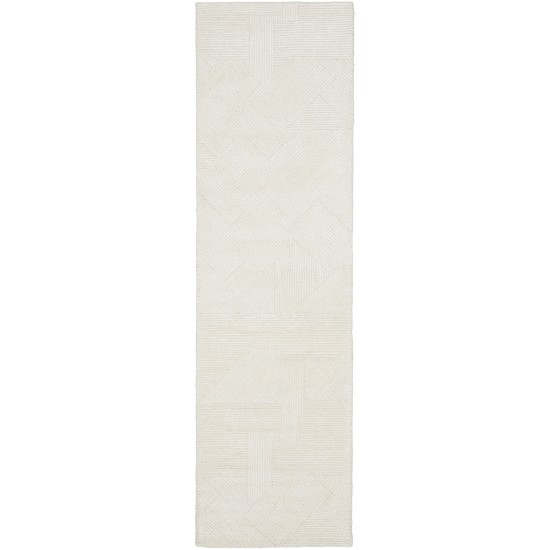 Michael Amini Ma30 Star SMR01 Runner Rug, Ivory, 2'3" x 8'