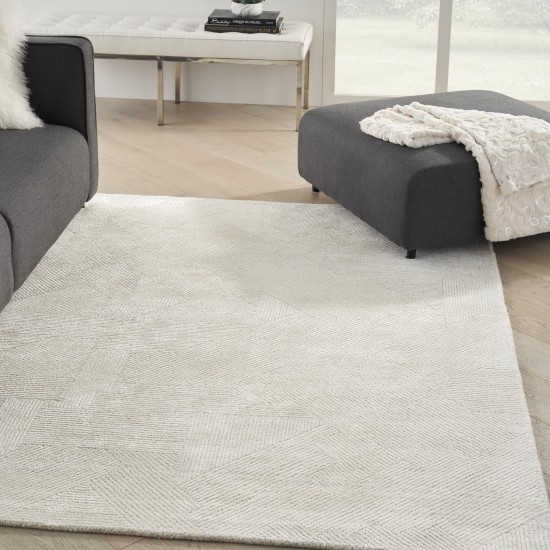 Michael Amini Ma30 Star SMR01 Area Rug, Ivory, 4' x 6'