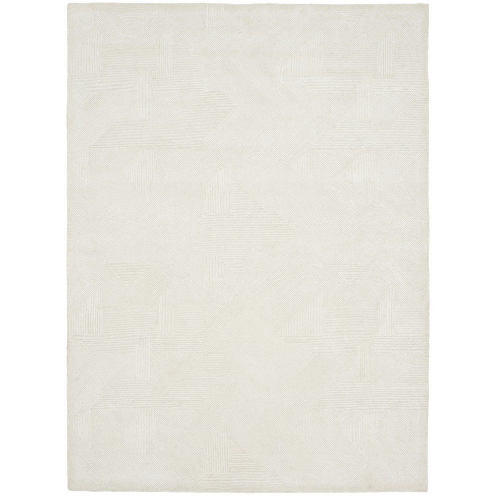 Michael Amini Ma30 Star SMR01 Area Rug, Ivory, 8'6" x 11'6"