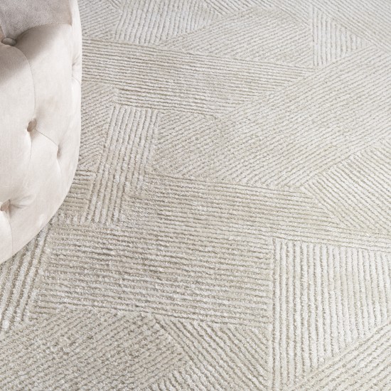 Michael Amini Ma30 Star SMR01 Area Rug, Ivory, 8'6" x 11'6"