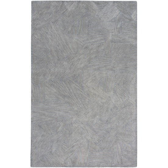 Michael Amini Ma30 Star SMR01 Area Rug, Slate, 4' x 6'