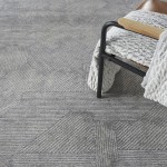 Michael Amini Ma30 Star SMR01 Area Rug, Slate, 7'9" x 9'9"