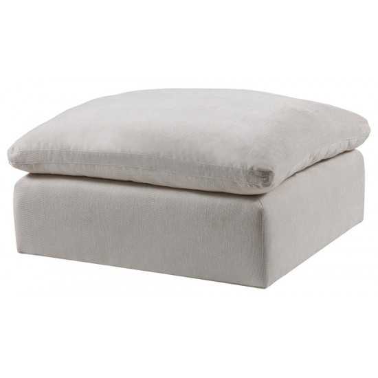 ACME Naveen Modular - Cocktail Ottoman, Ivory Linen