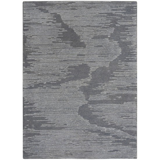 Michael Amini Ma30 Star SMR02 Area Rug, Blue, 5'3" x 7'3"